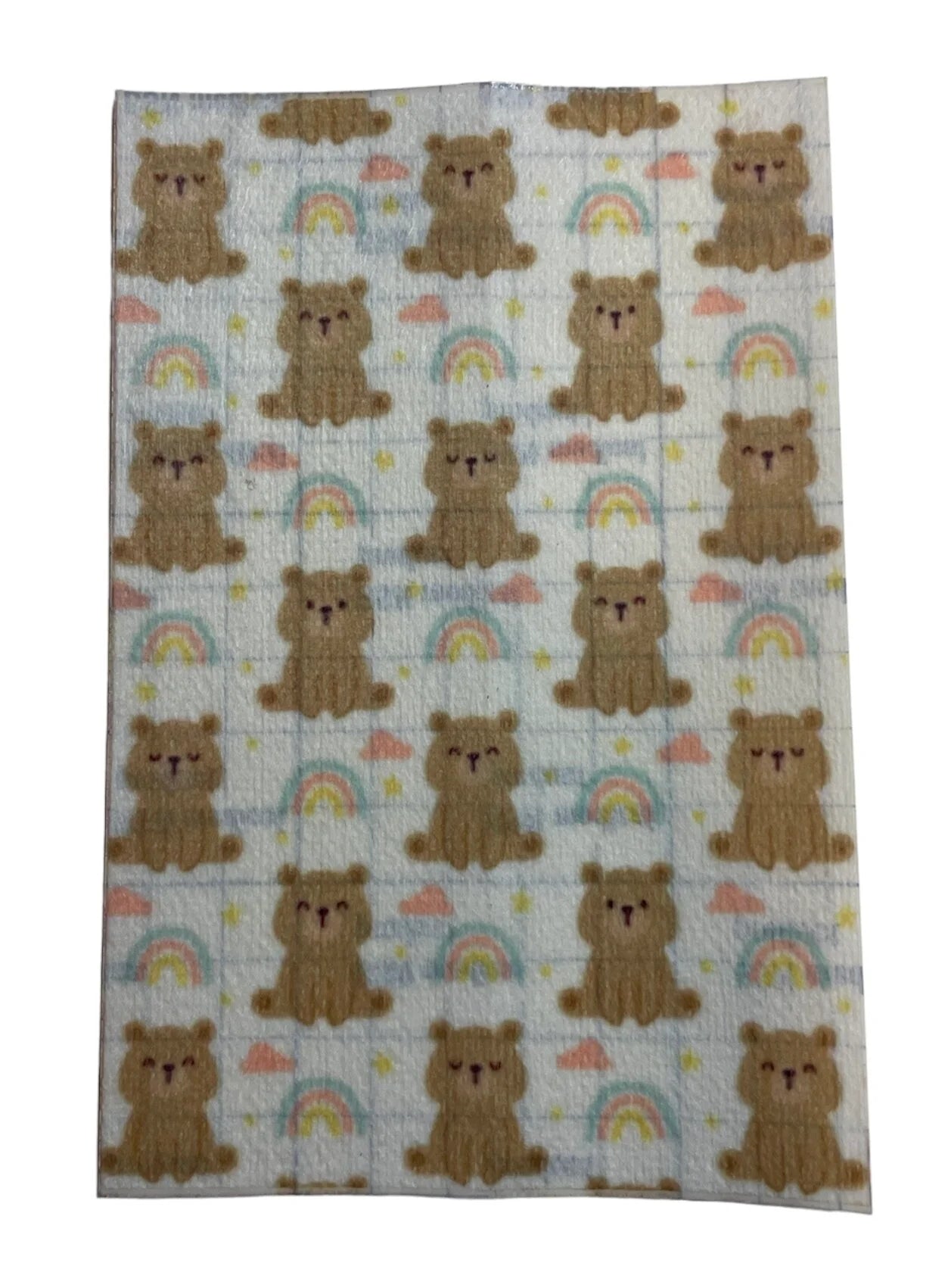 Sonde pleister, beertjes en regenbogen.