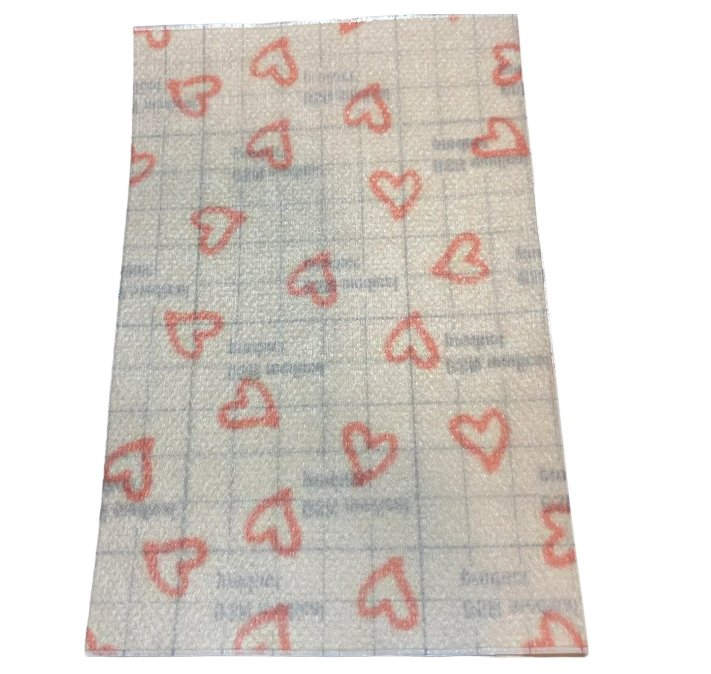 Sonde pleister, hartjes.