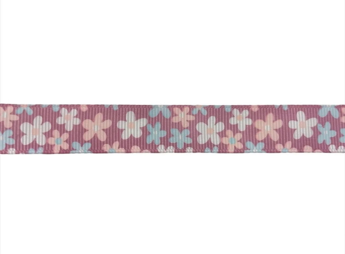 Sonde clip, bloemen lila.