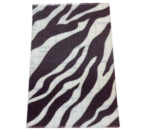 Sonde pleister, zebra print.