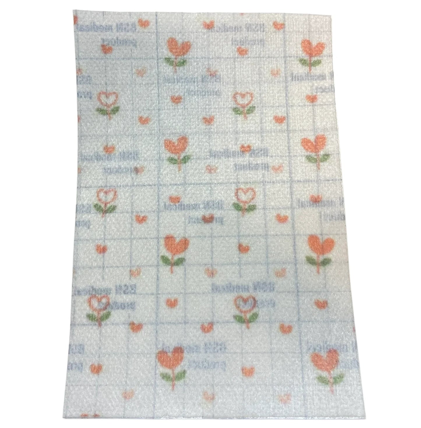 Sonde pleister, bloemen 1.