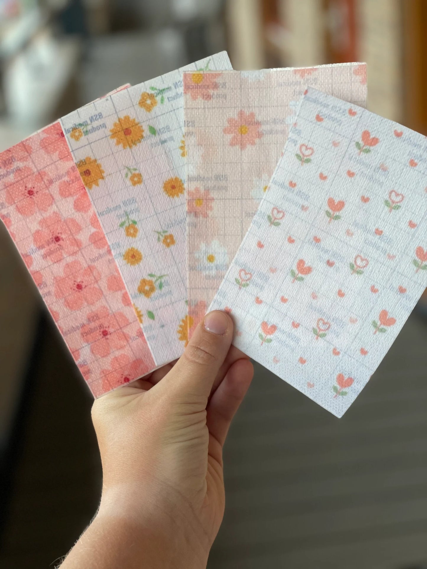 Sonde pleister, bloemen 2.