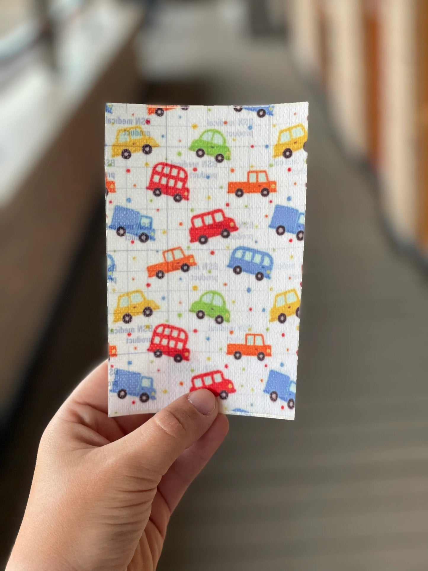 Sonde pleister, auto's.