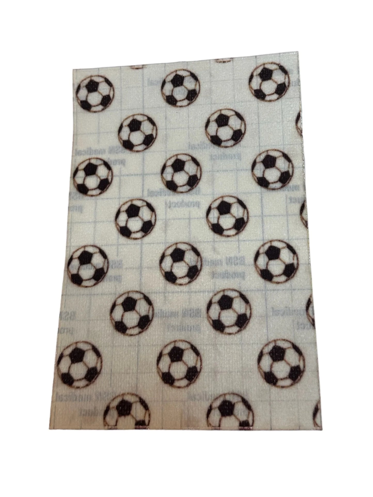 Sonde pleister, voetbal.