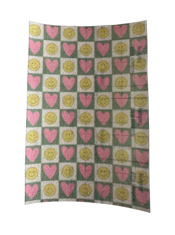 Sonde pleister, smiley's en hartjes.