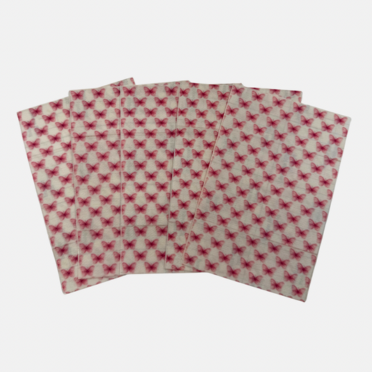 Sondepleister | Roze Vlinders | 5-Pack