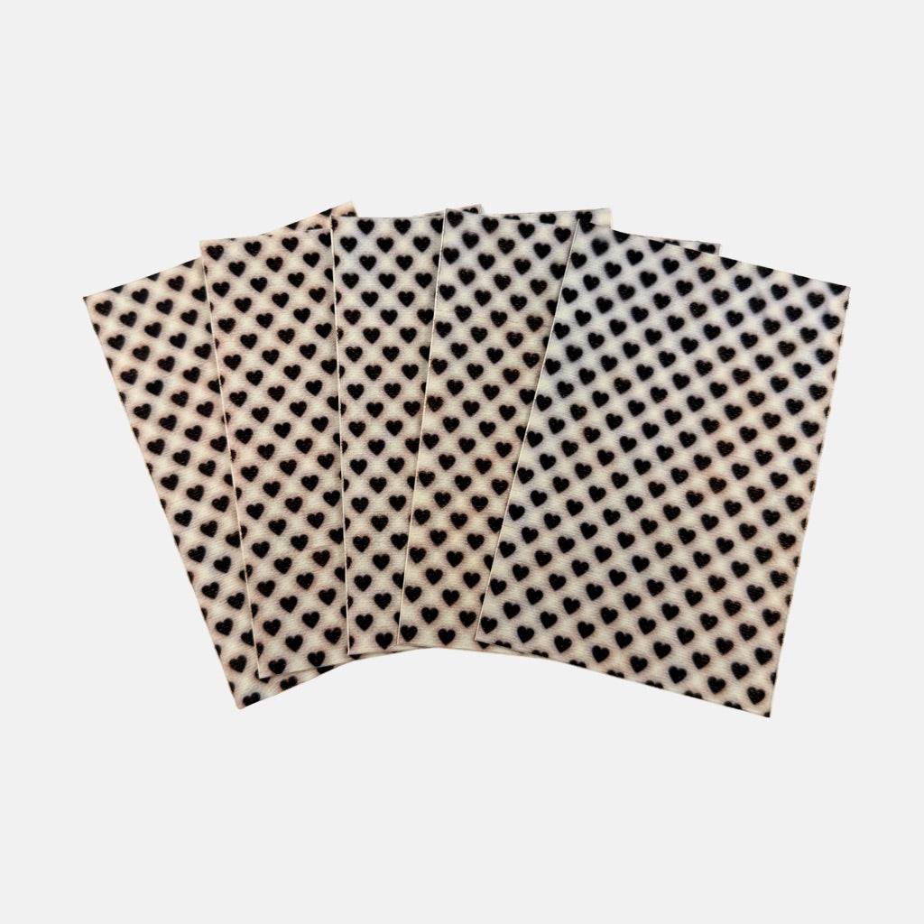 Sondepleister | Hartjes Zwart | 5-Pack