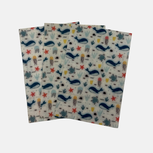 Sondepleister | Oceaanleven | 3-Pack
