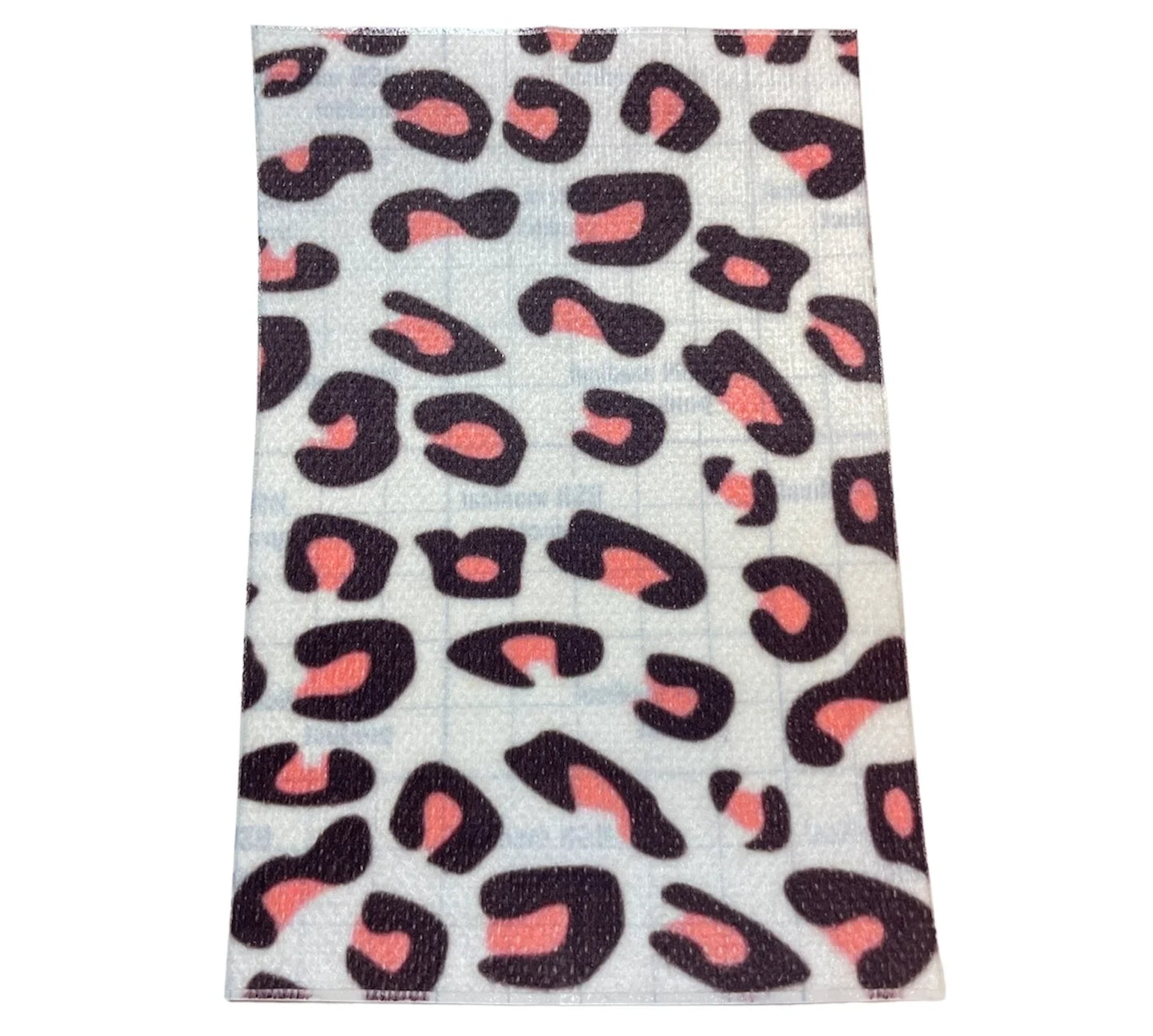 Probe plaster, leopard print pink.