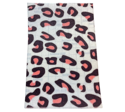 Probe plaster, leopard print pink.